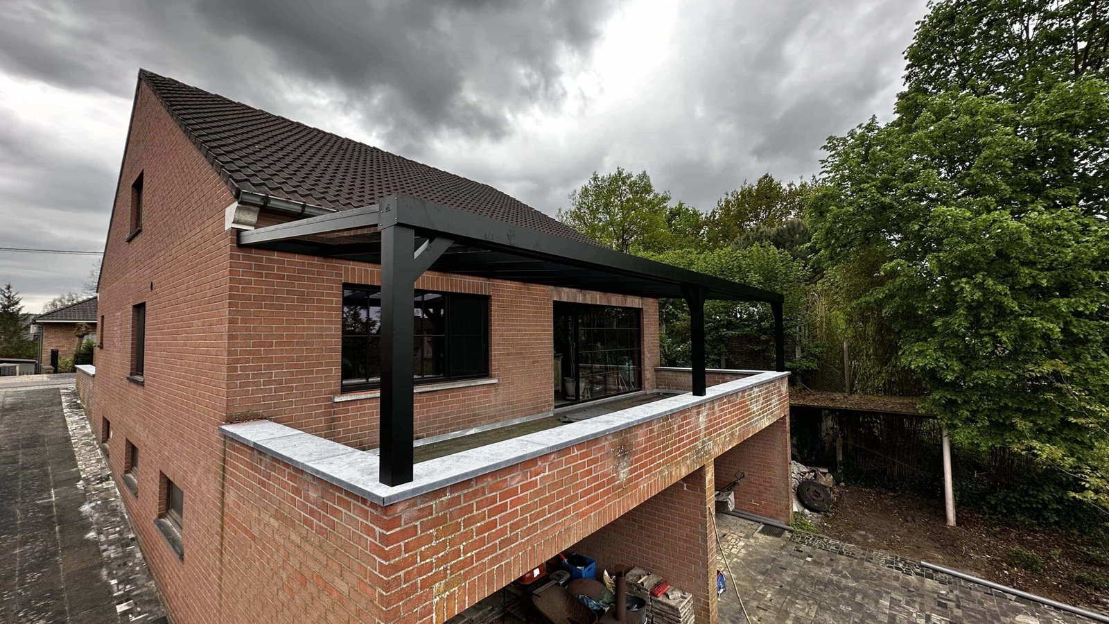 Alles wat je moet weten over een terrasoverkapping! 1 Terrasoverkapping op balkon